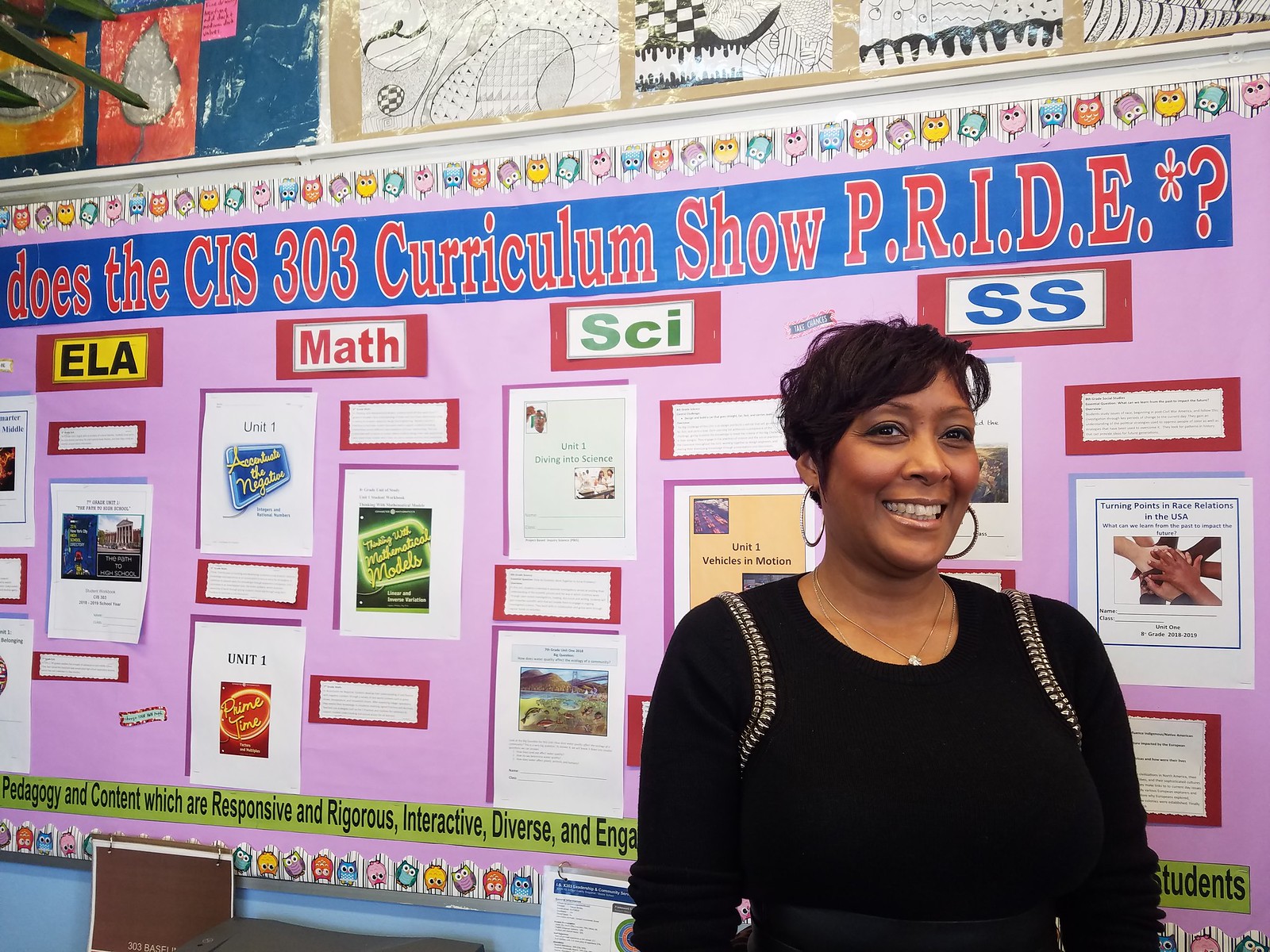 Students participating in an academic challenge